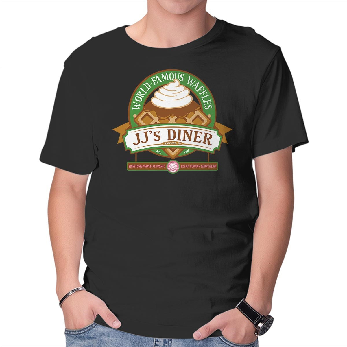 JJ's Diner – Funny Graphic T-Shirt