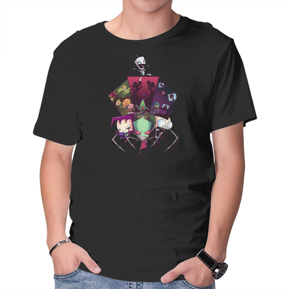 Invade and Enslave – Funny Graphic T-Shirt