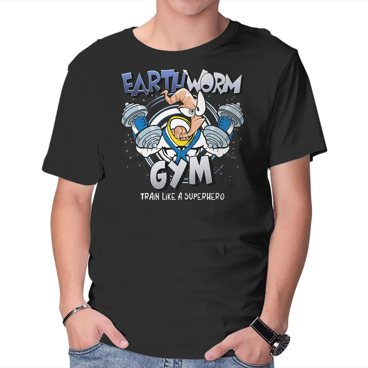 Earthworm Gym – Gaming Graphic T-Shirt