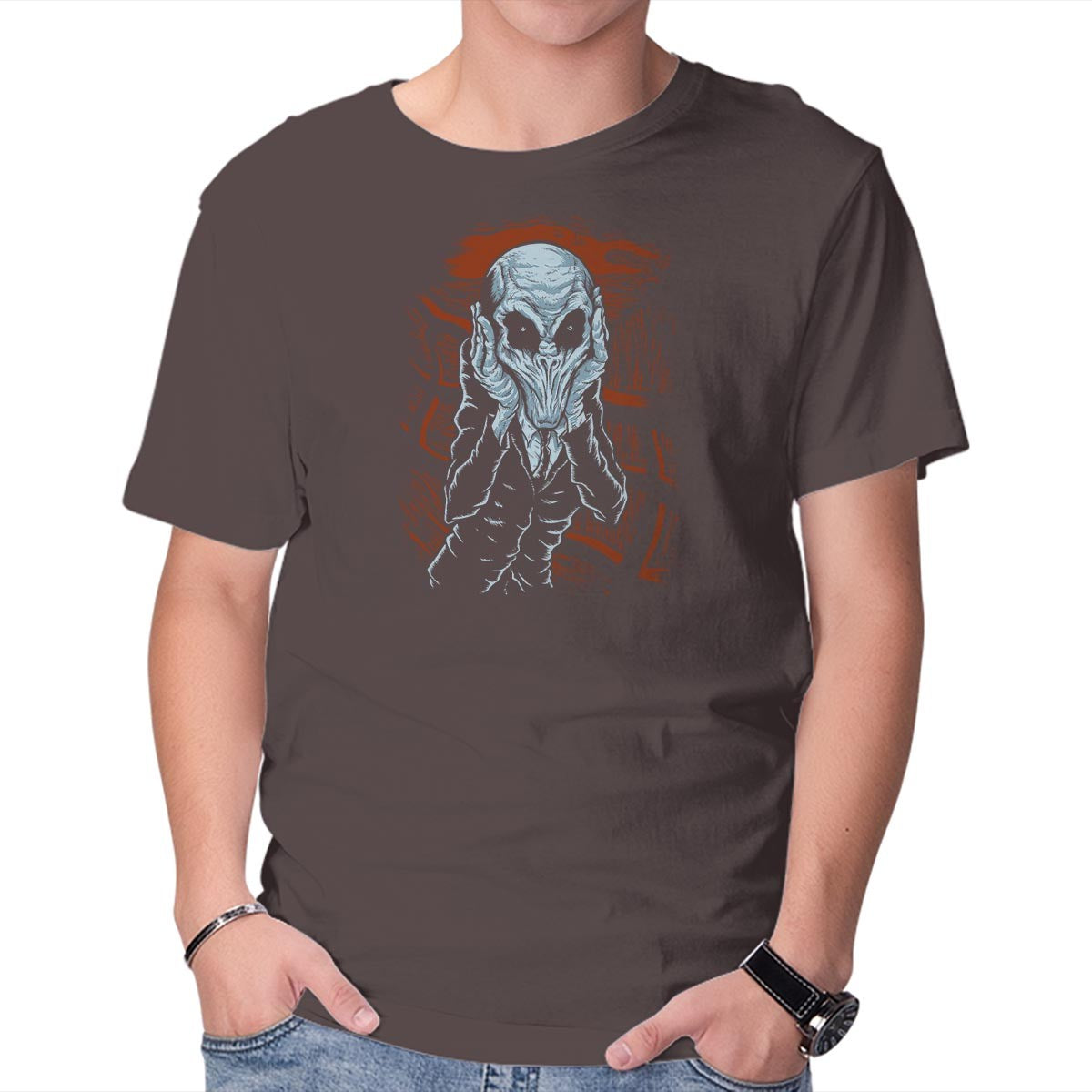 A Scream of Silence – Sci-Fi Graphic T-Shirt