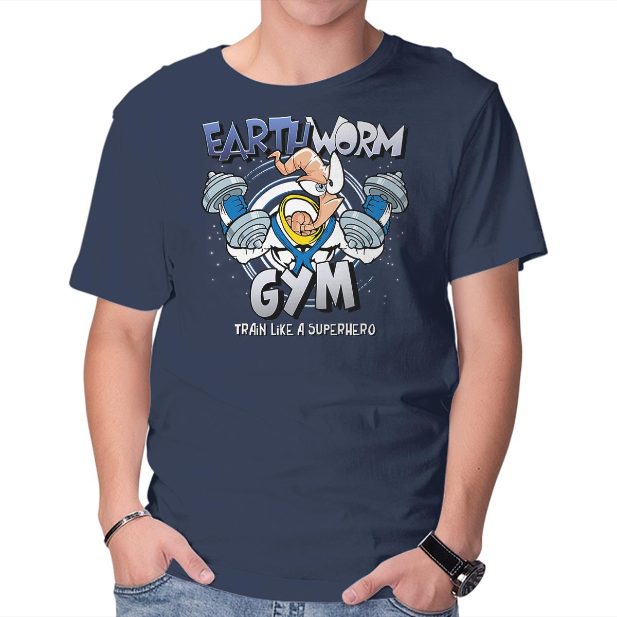 Earthworm Gym – Gaming Graphic T-Shirt