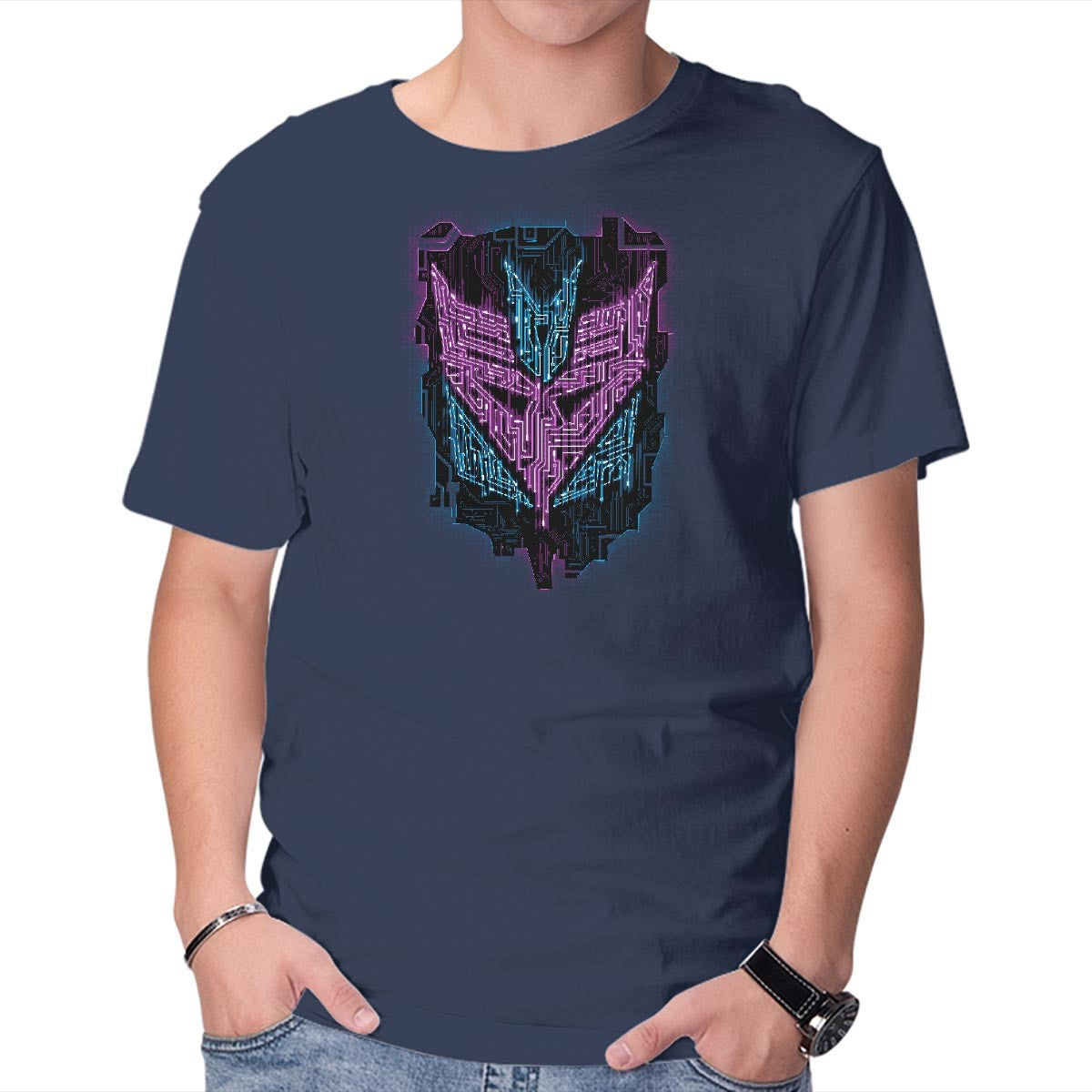 Decept-Iconic – Sci-Fi Graphic T-Shirt