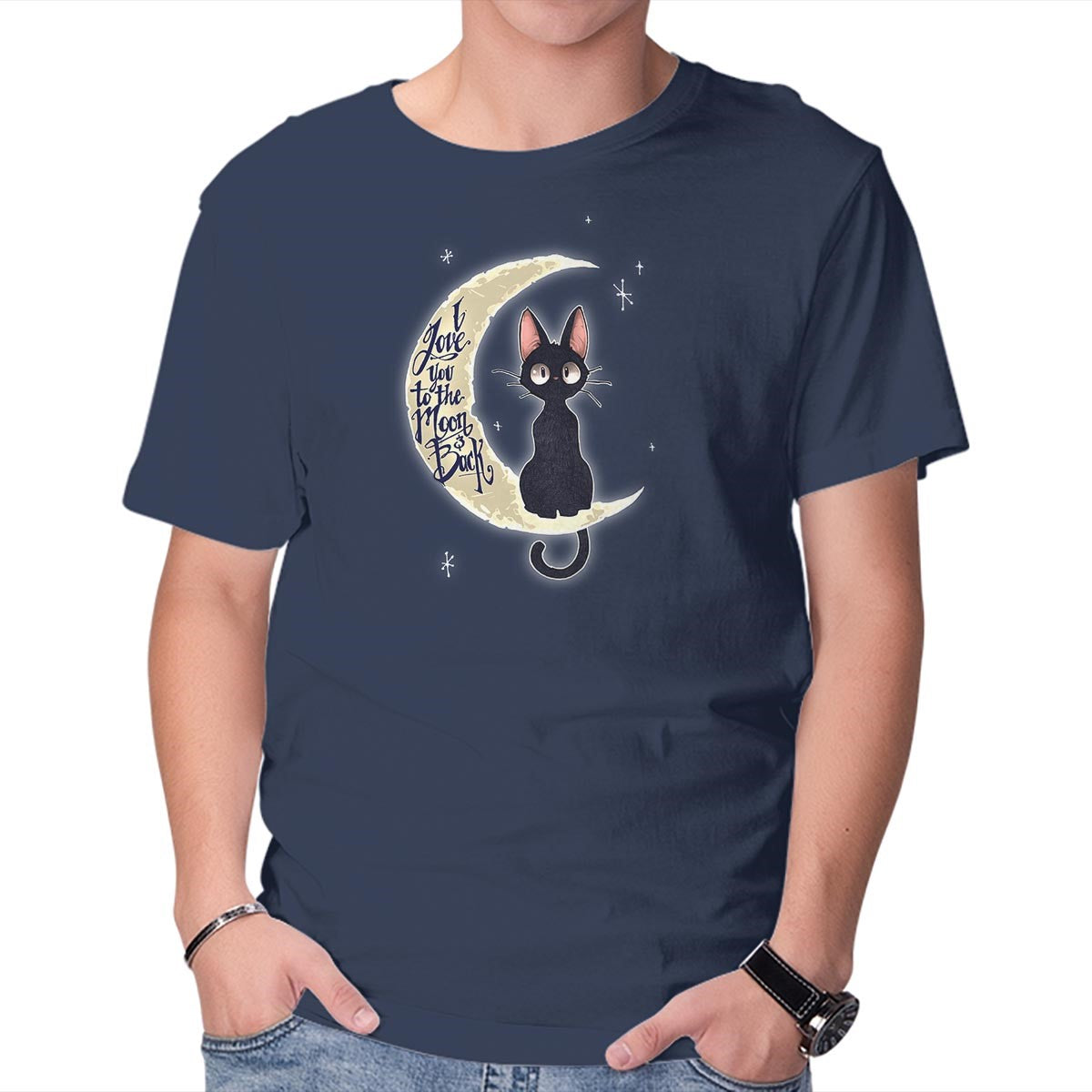 I Love You to The Moon & Back – Cat Graphic T-Shirt