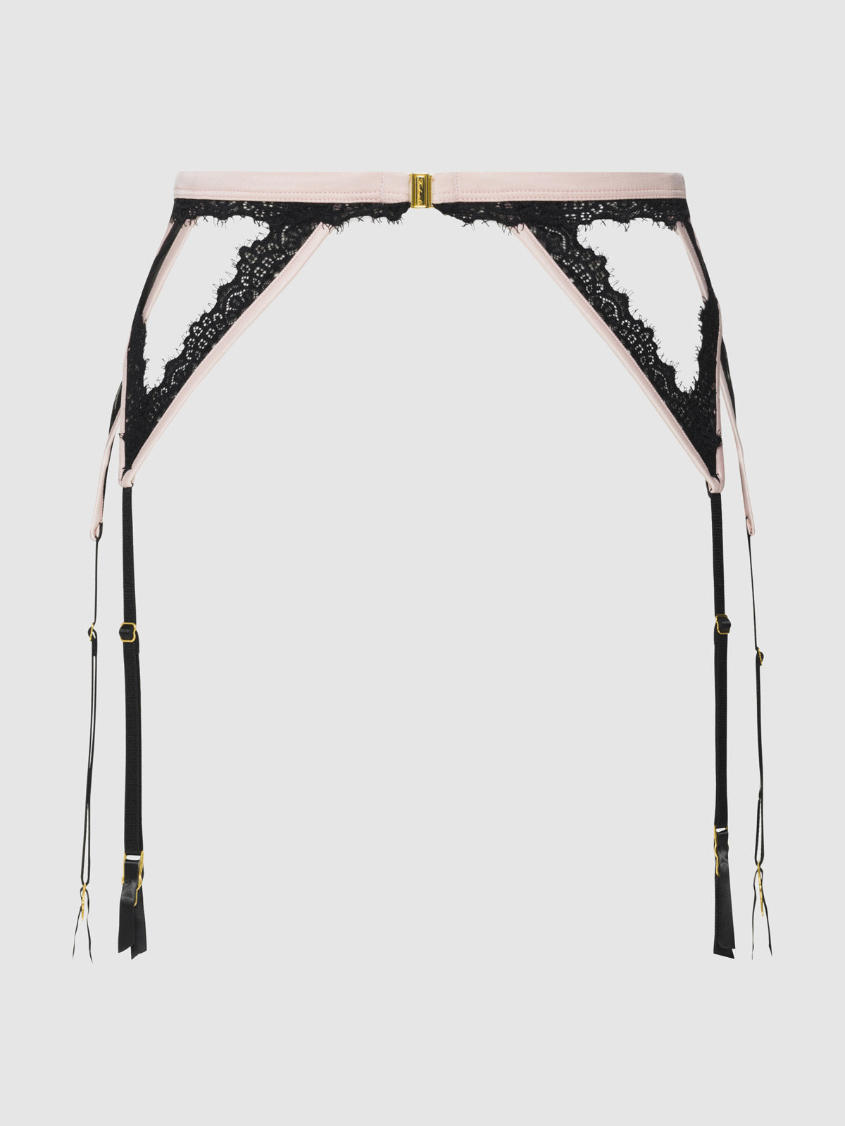 Rosalind Satin & Lace Garter Belt