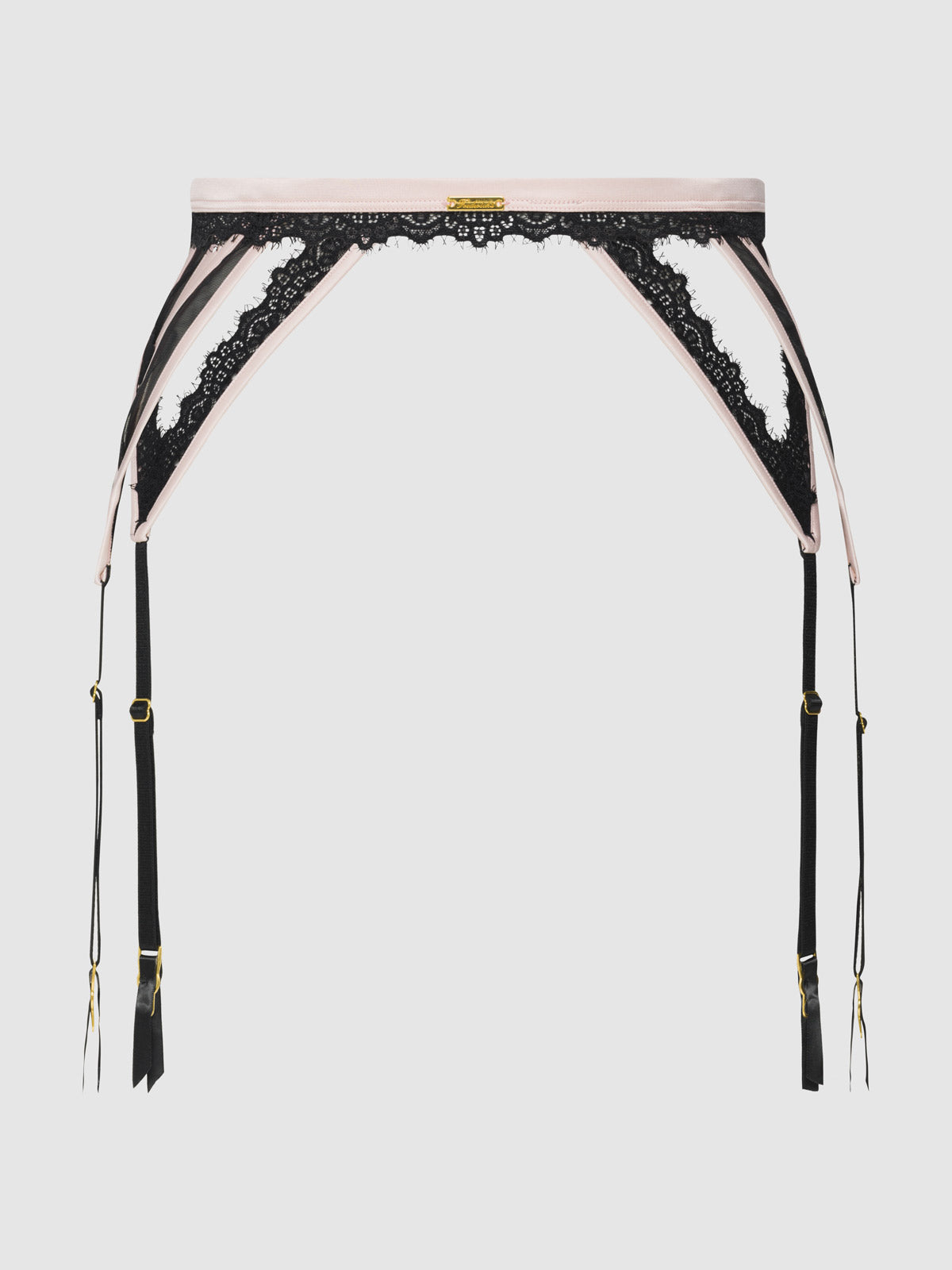Rosalind Satin & Lace Garter Belt