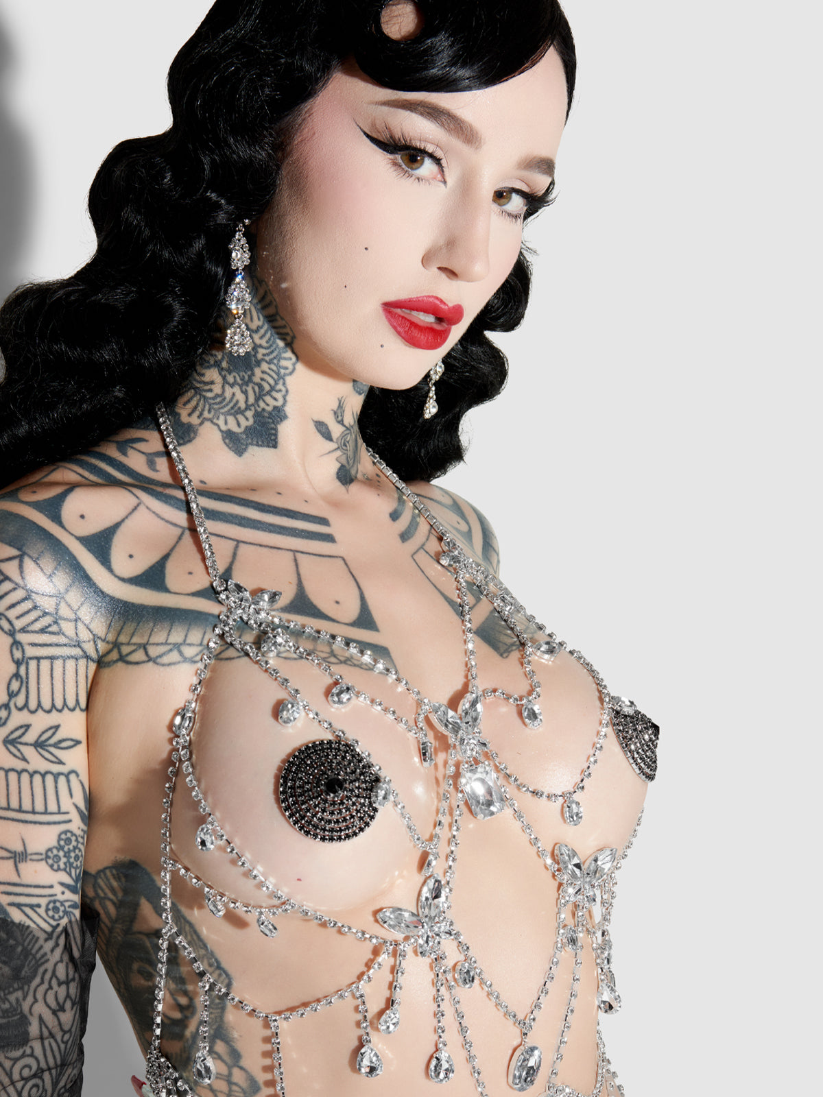 Ziggy Butterfly & Rhinestone Chemise