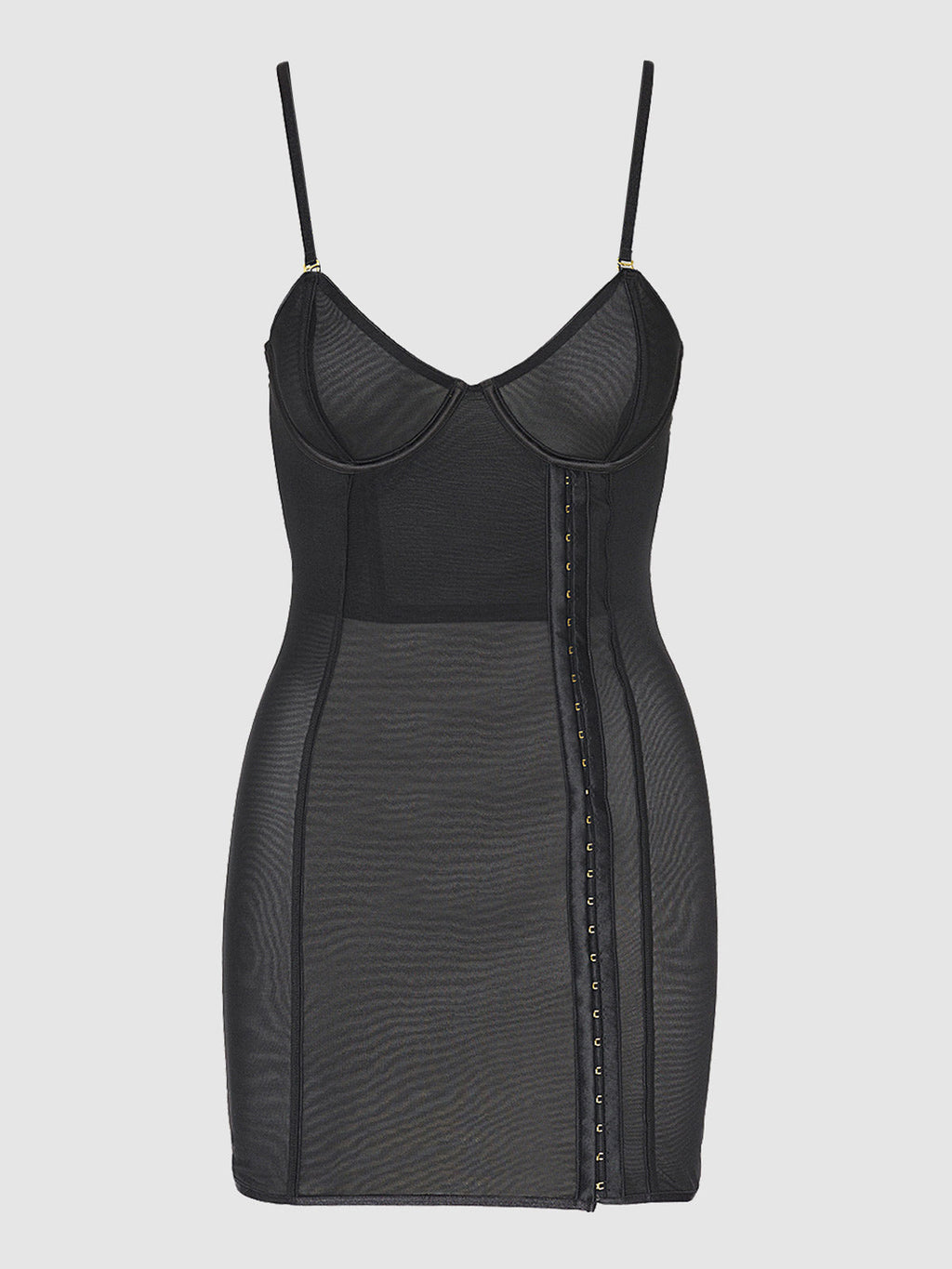 Alanza Ultra Fine Mesh Hook & Eye Chemise