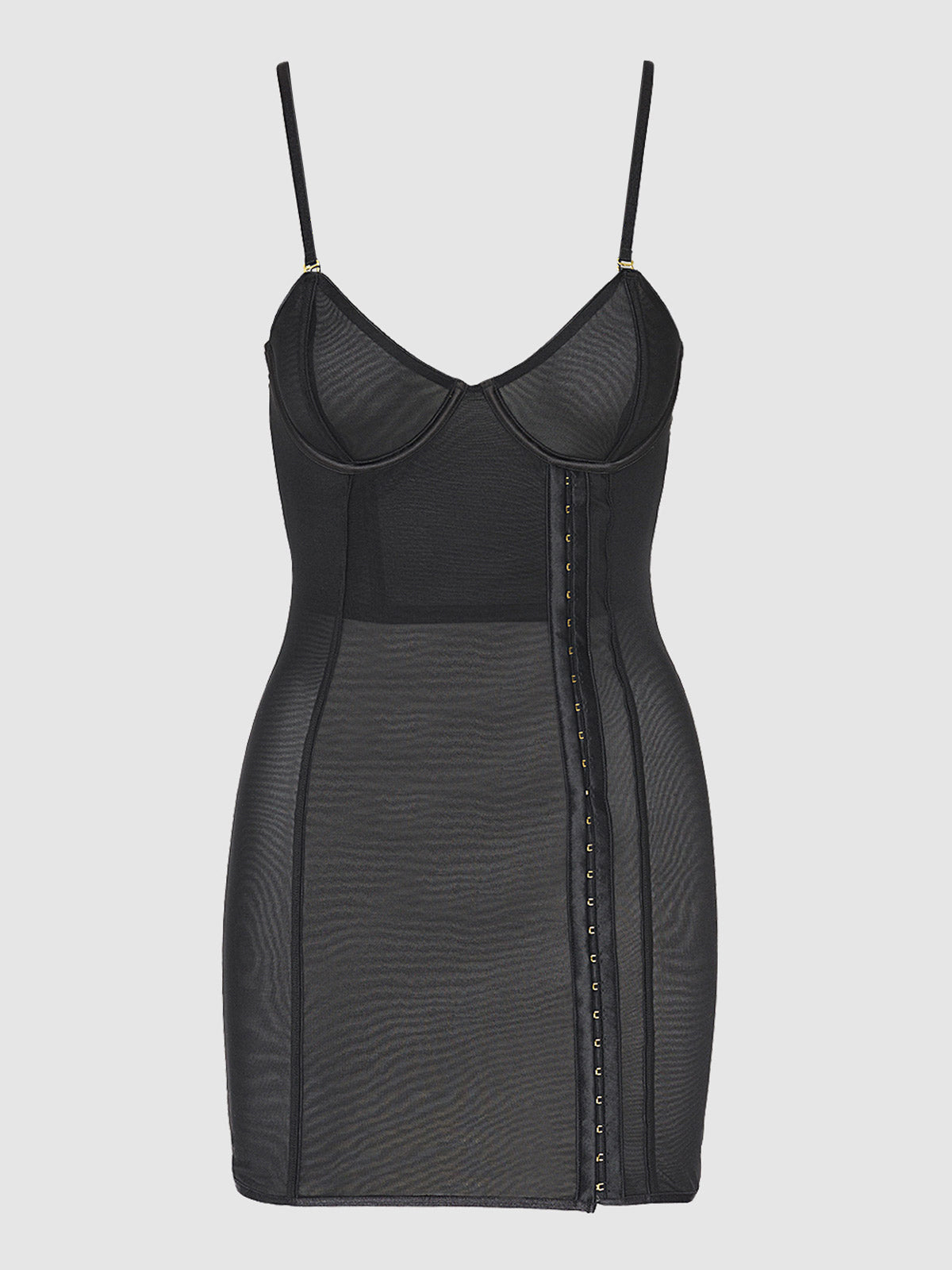 Alanza Ultra Fine Mesh Hook & Eye Chemise