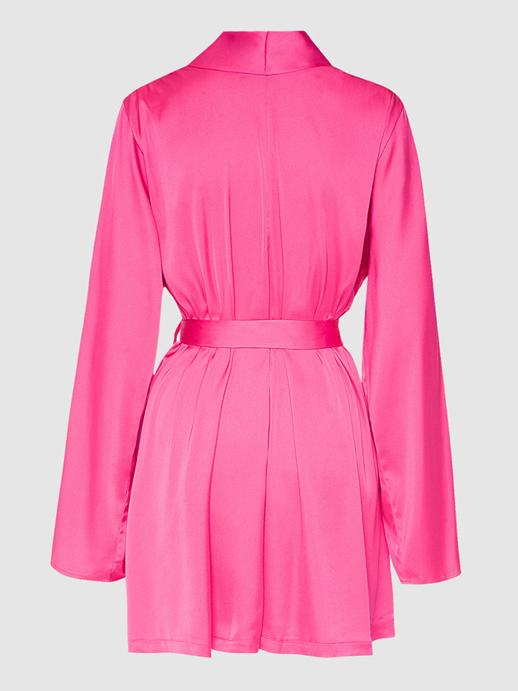 Petra Satin Short Robe