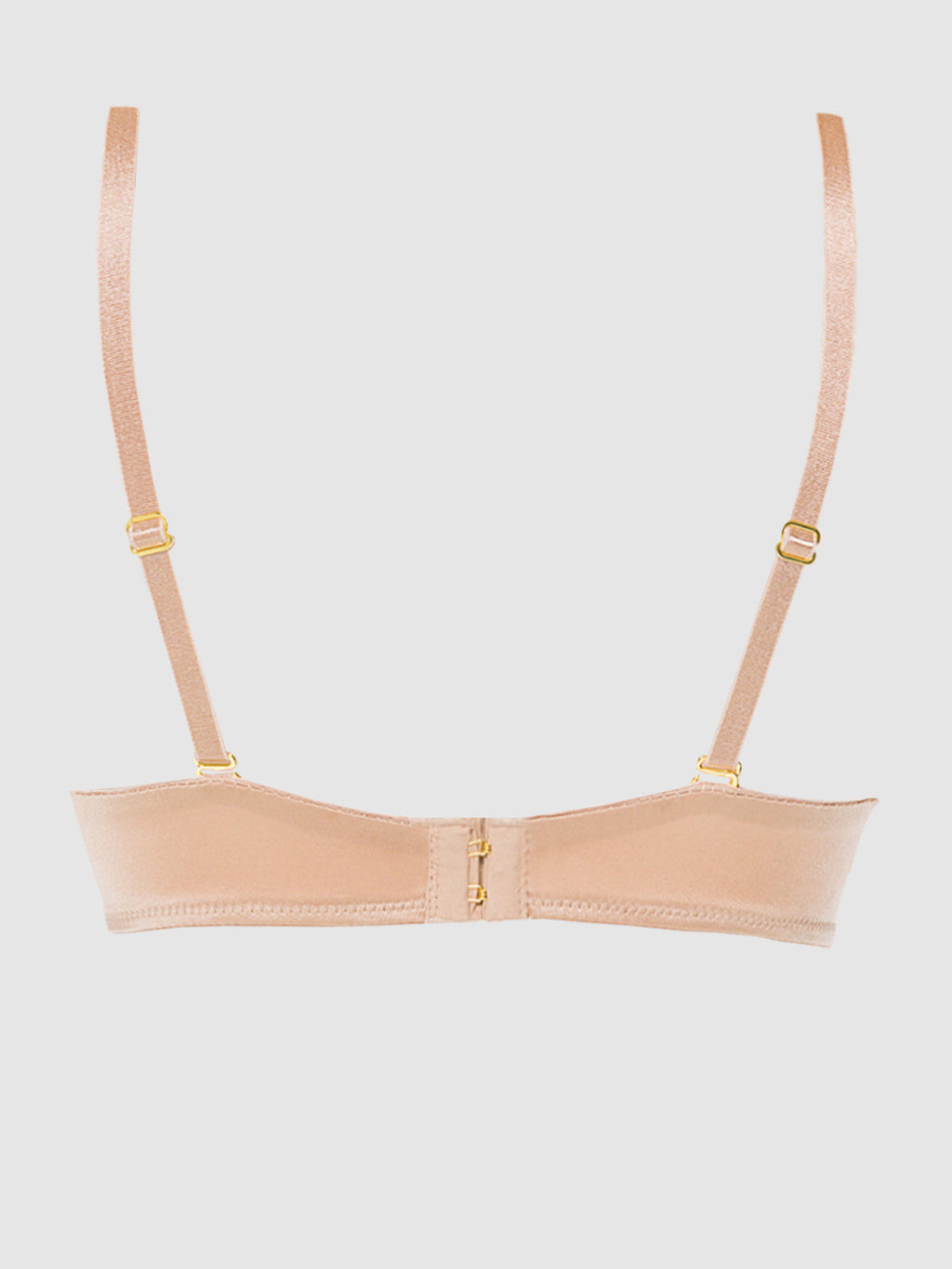 Rising Star Plunge Push Up Bra in Liquid Satin