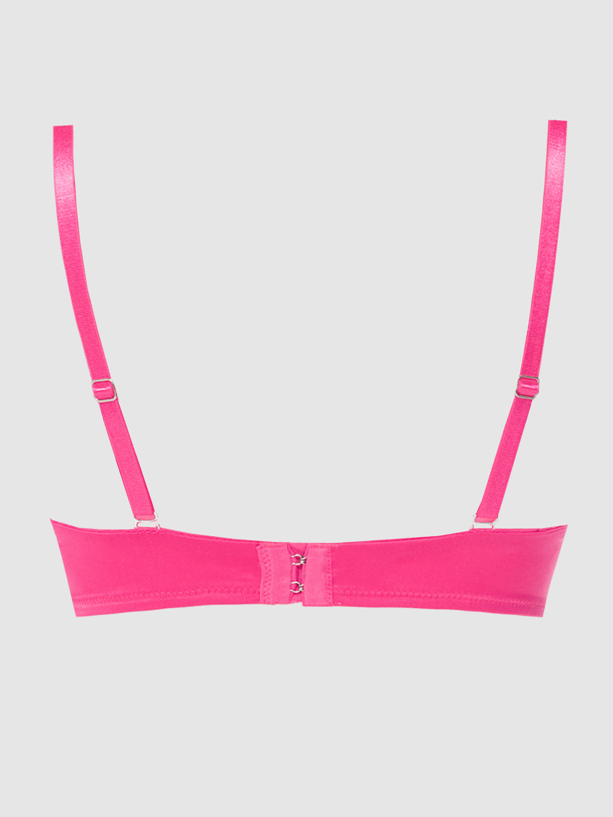 Rising Star Plunge Push Up Bra in Petra Satin