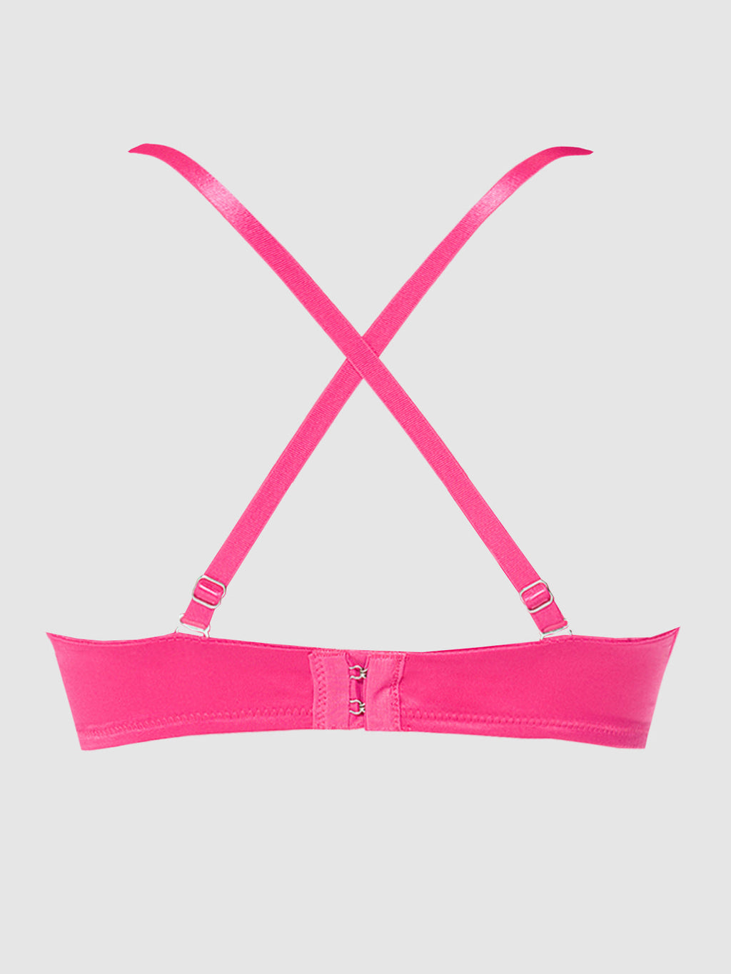 Rising Star Plunge Push Up Bra in Petra Satin