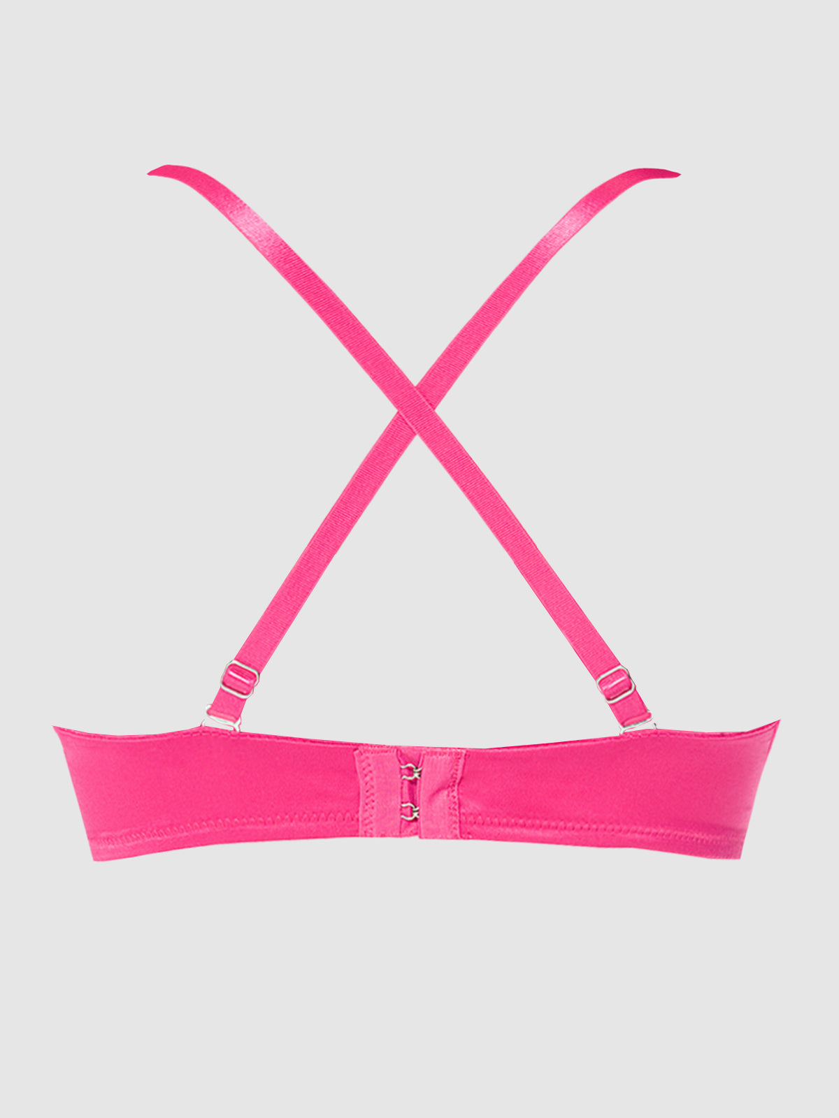 Rising Star Plunge Push Up Bra in Petra Satin