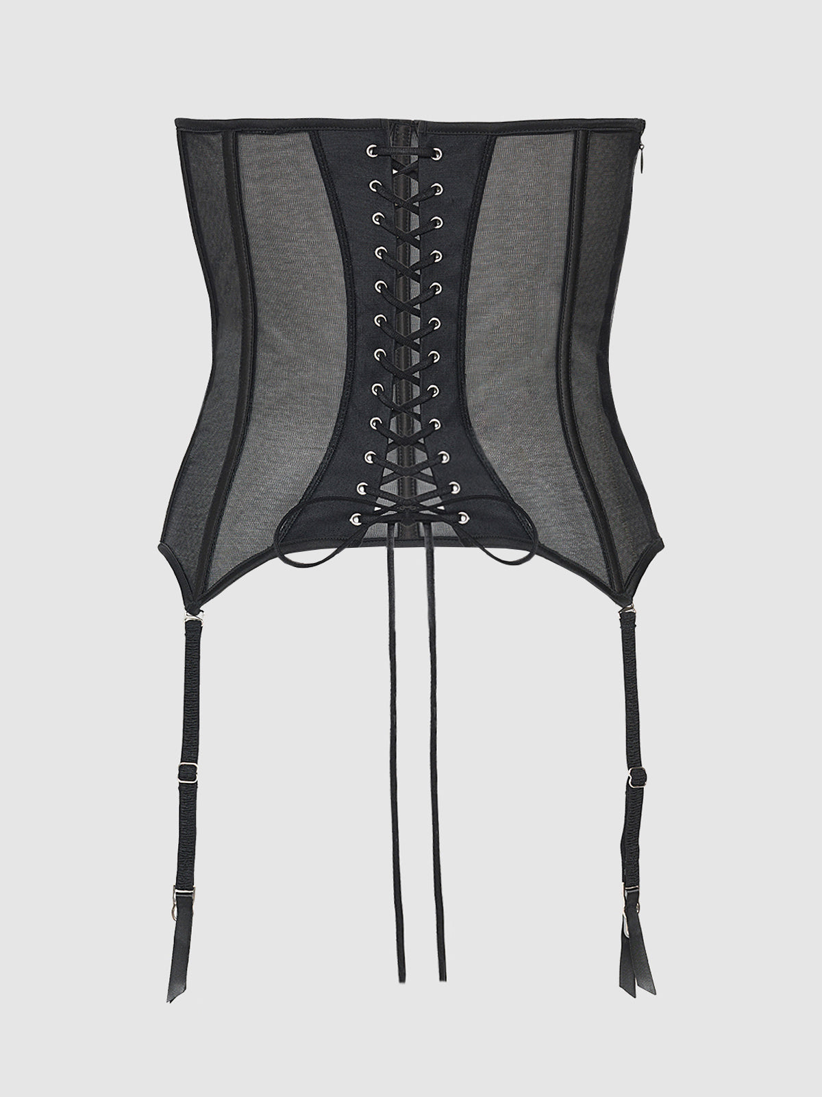 Petra Satin Open Cup Satin Corset