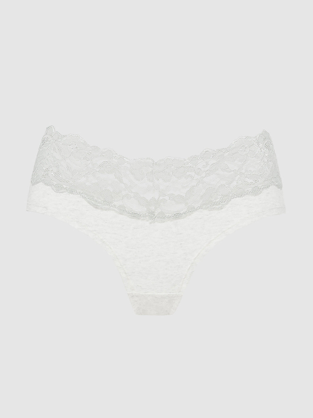 Bridget Stretch Cotton & Lace Hipster
