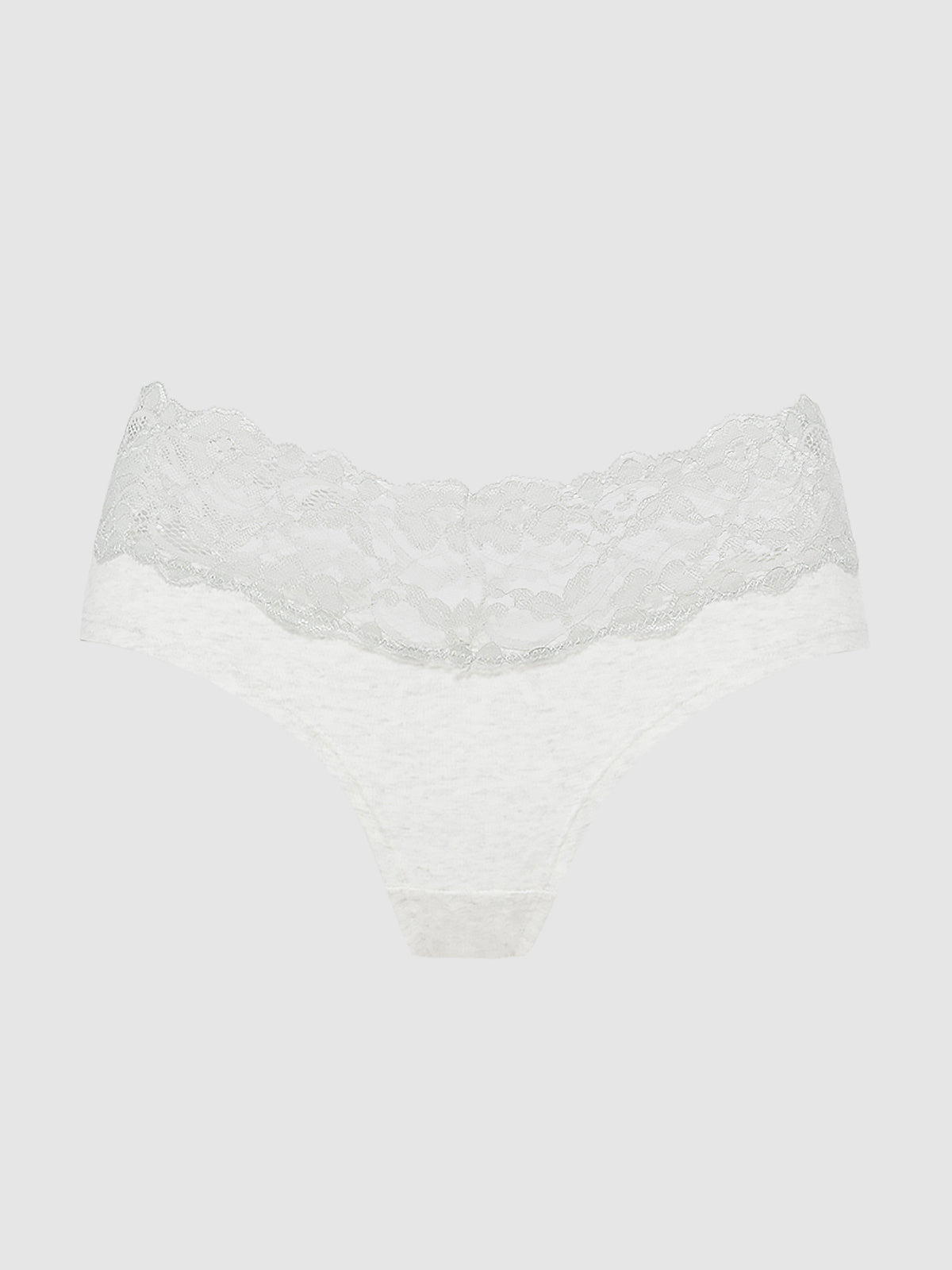 Bridget Stretch Cotton & Lace Hipster