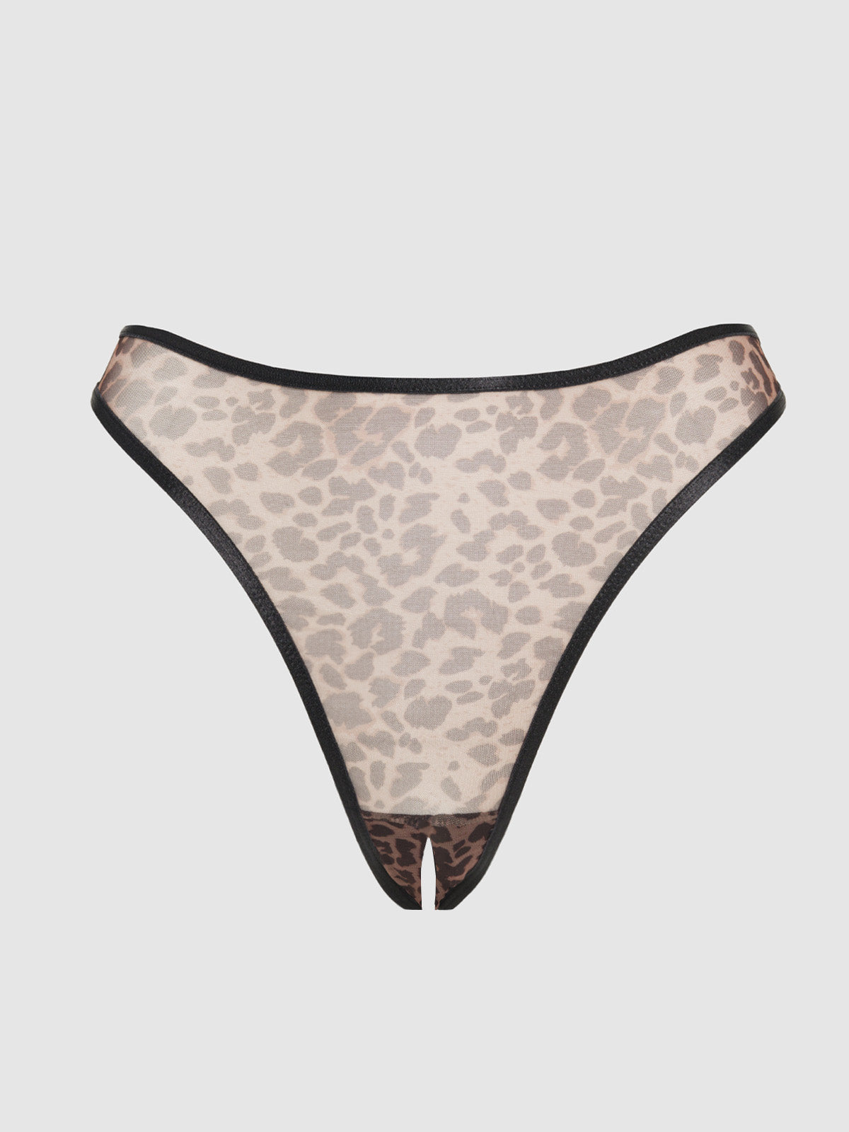 Vivienne Crotchless Mesh Thong