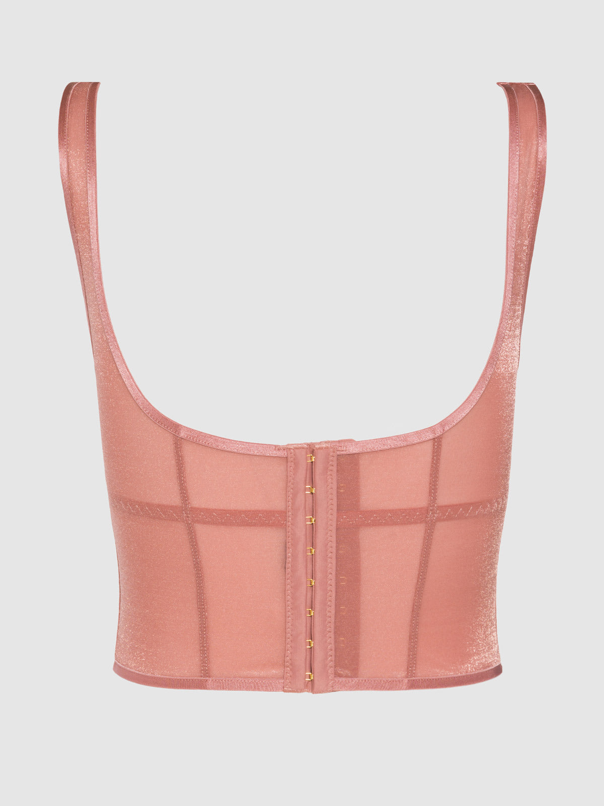 Pia Unlined Underwire Mesh Bustier