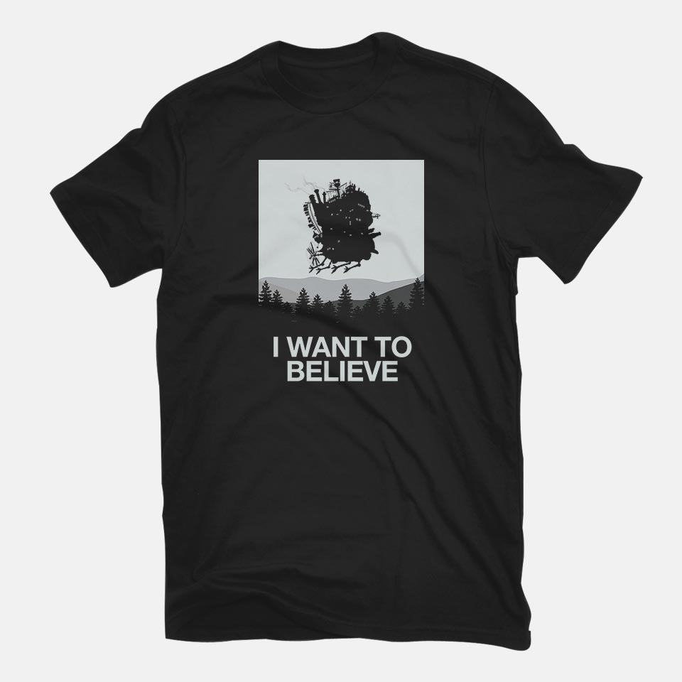 I Saw a Moving Castle – Anime Graphic T-Shirt
