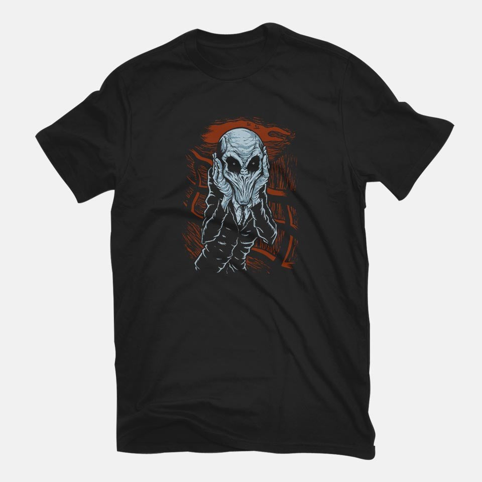 A Scream of Silence – Sci-Fi Graphic T-Shirt