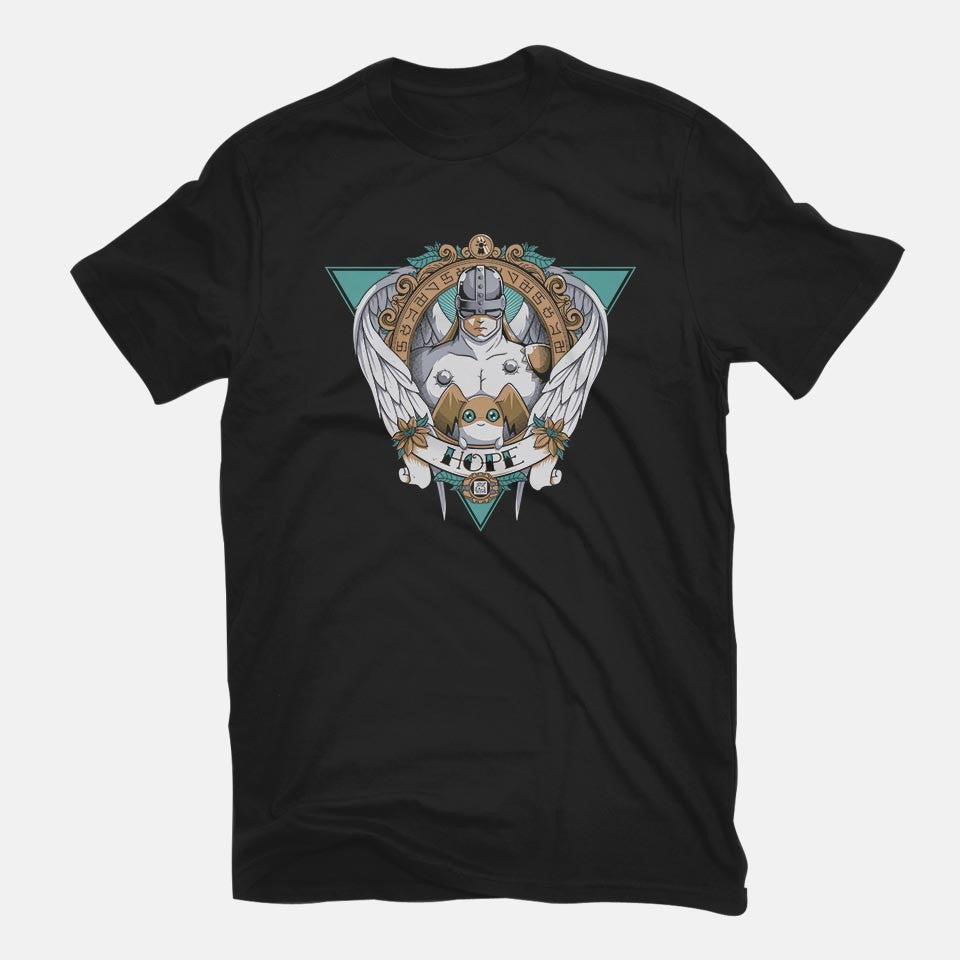 Digital Hope – Anime Graphic T-Shirt