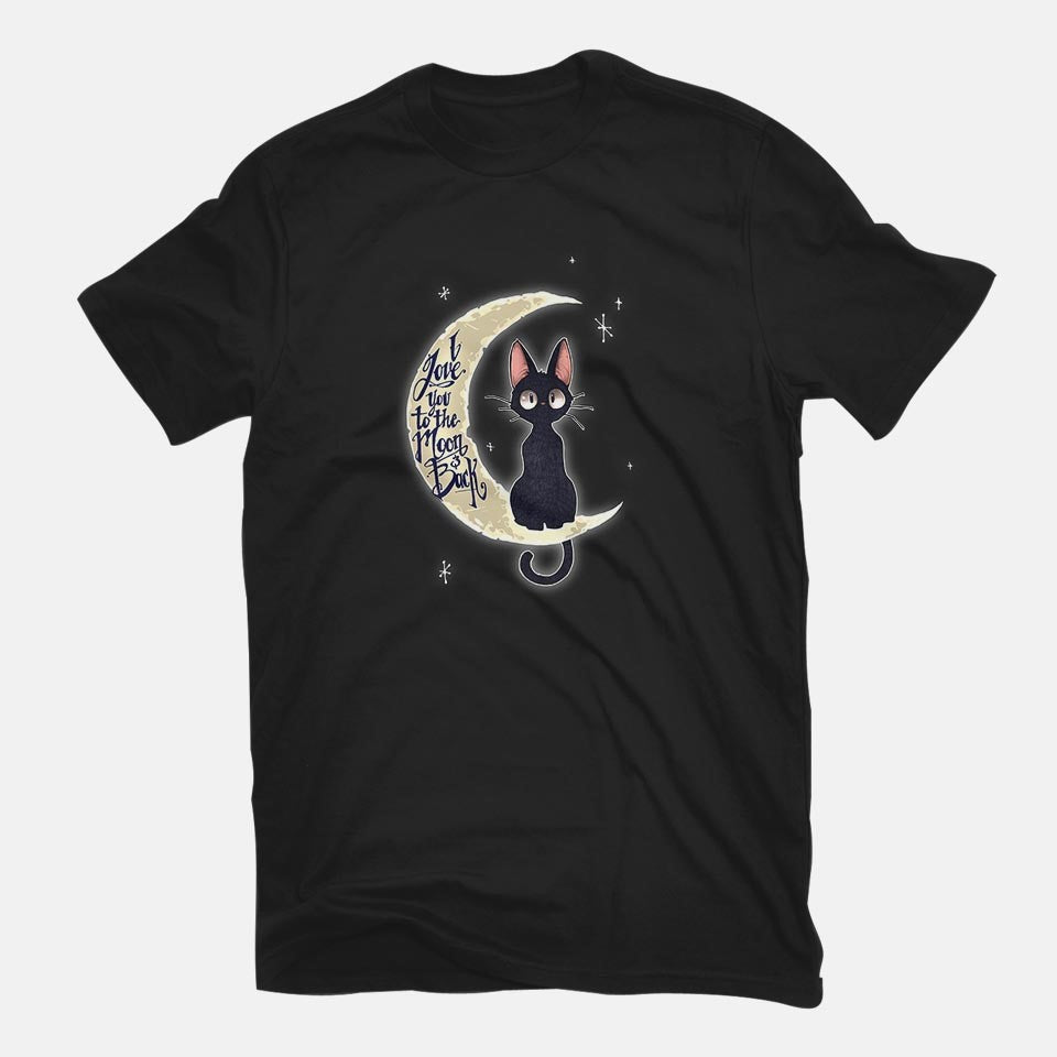 I Love You to The Moon & Back – Cat Graphic T-Shirt