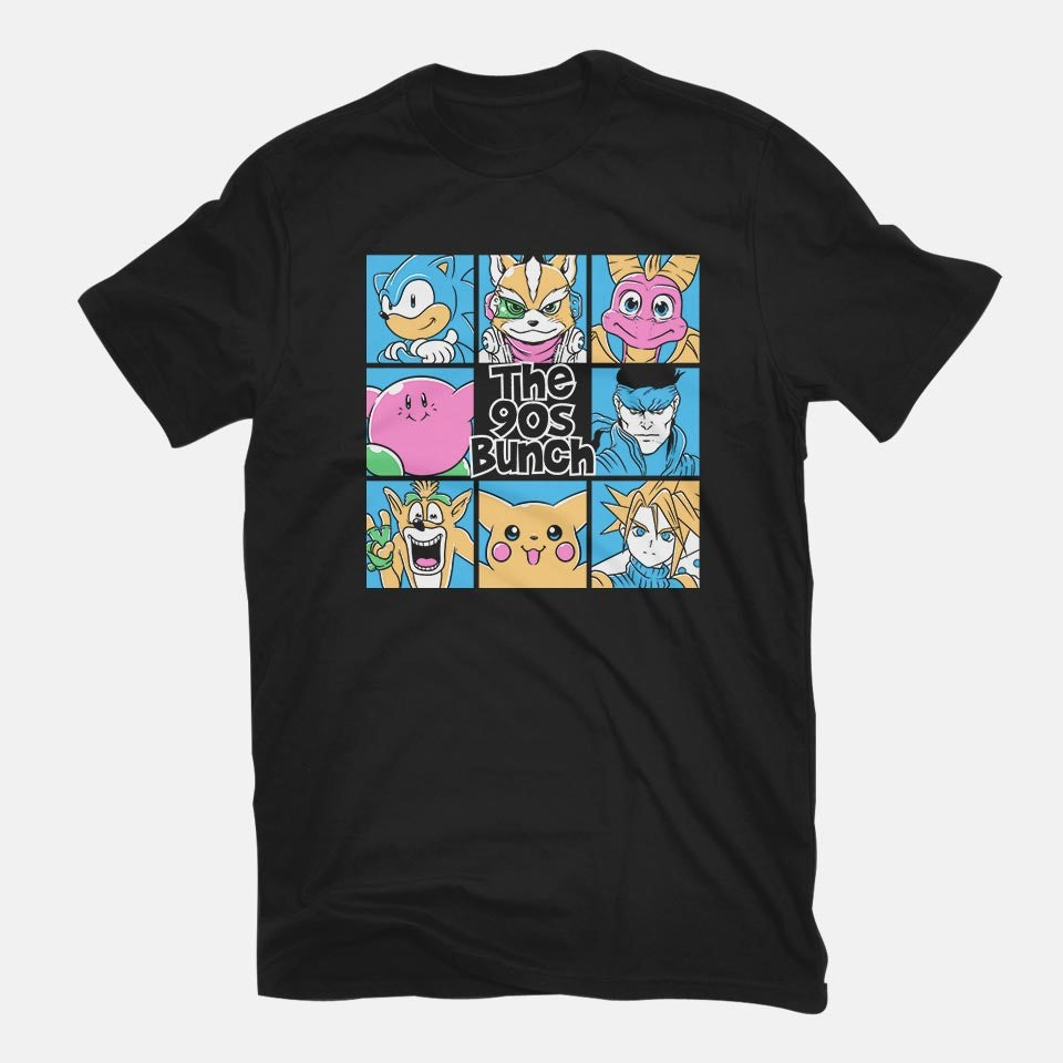 The 90s Bunch – Gaming Graphic T-Shirt