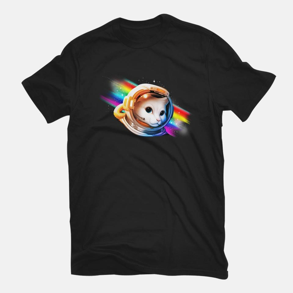 Interstellar Cat – Cat Graphic T-Shirt