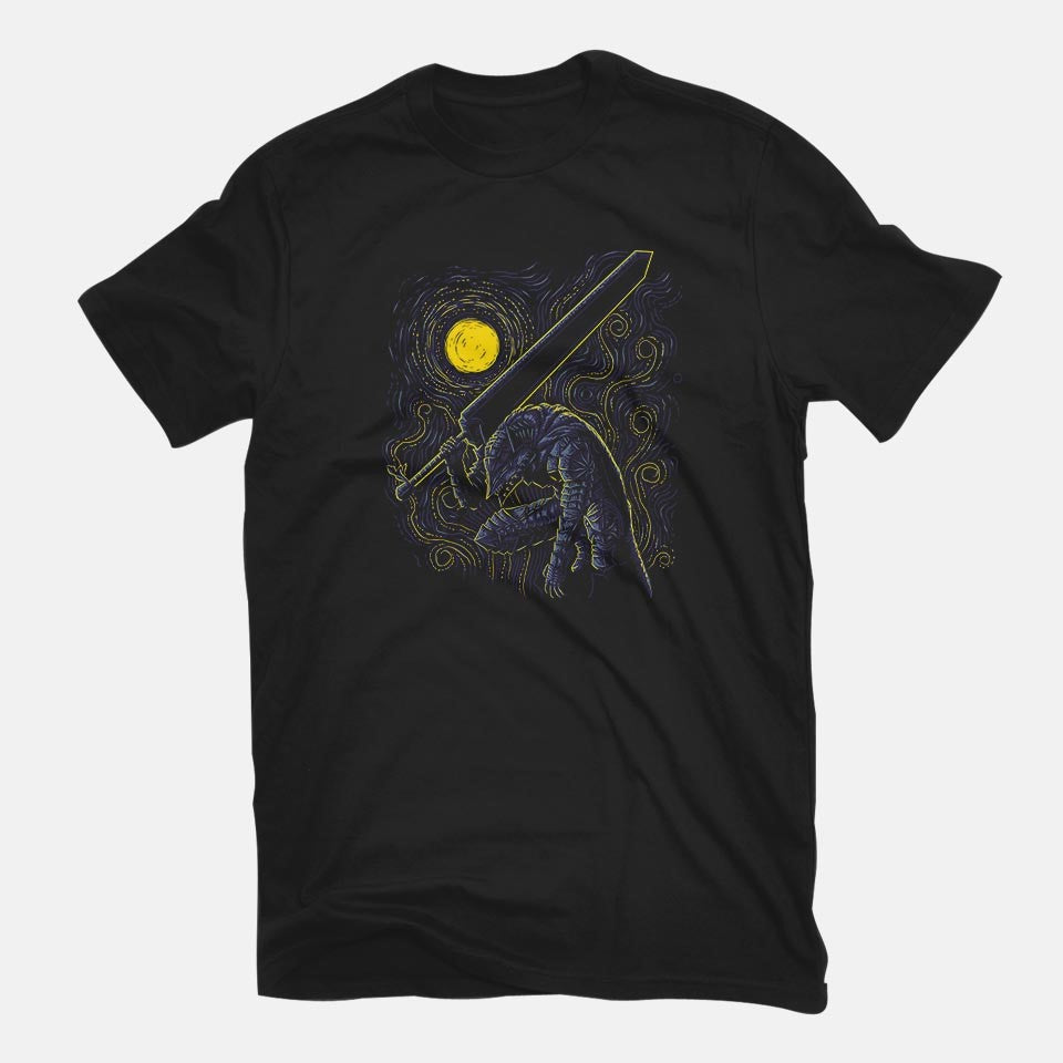 Impressionist Swordsman – Anime Graphic T-Shirt