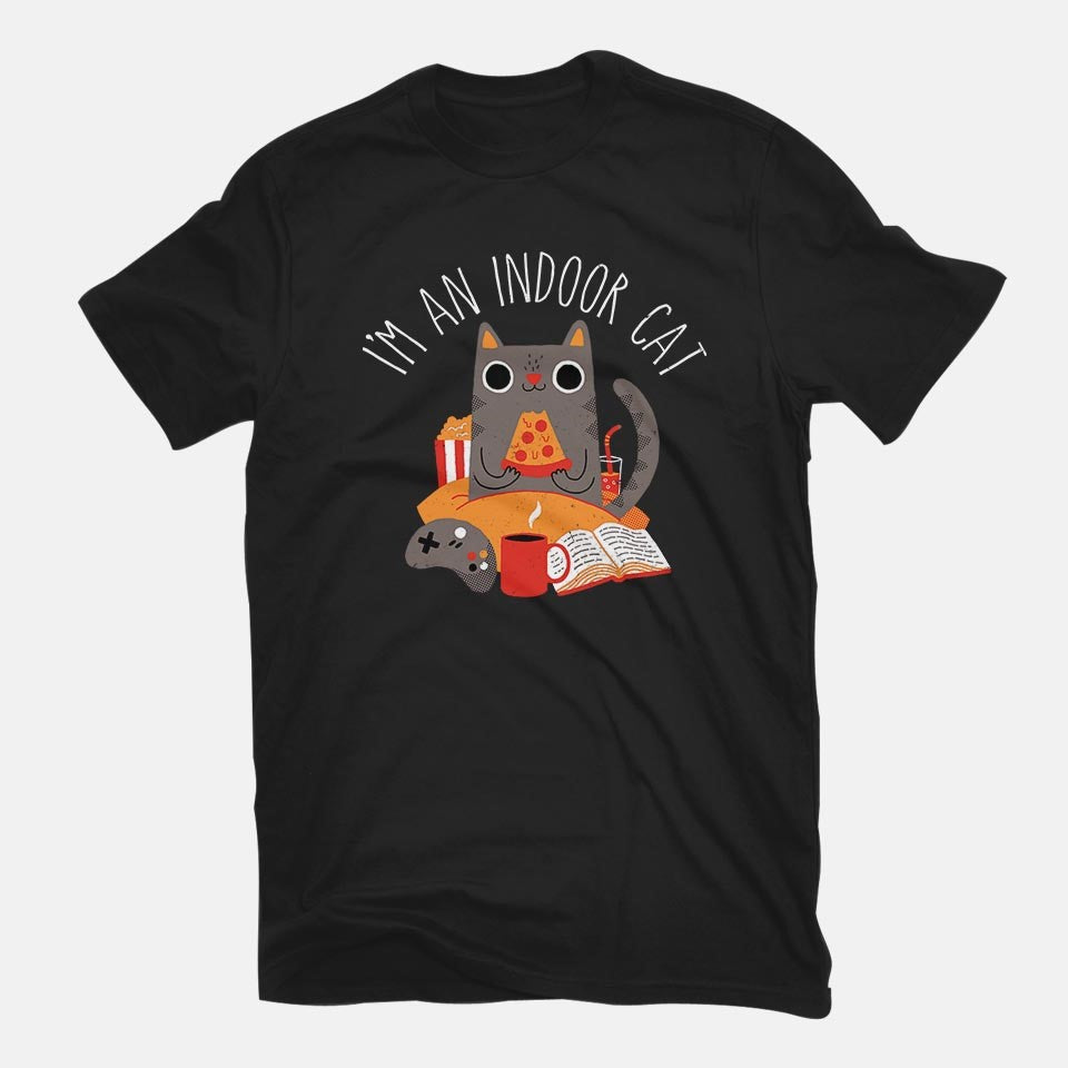 Indoor Cat – Cat Graphic T-Shirt
