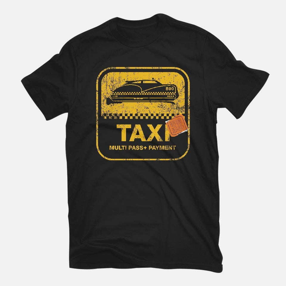 Dallas Taxi – Sci-Fi Graphic T-Shirt