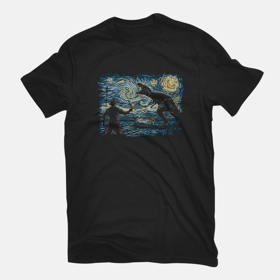 Jurassic Night – Movie Graphic T-Shirt