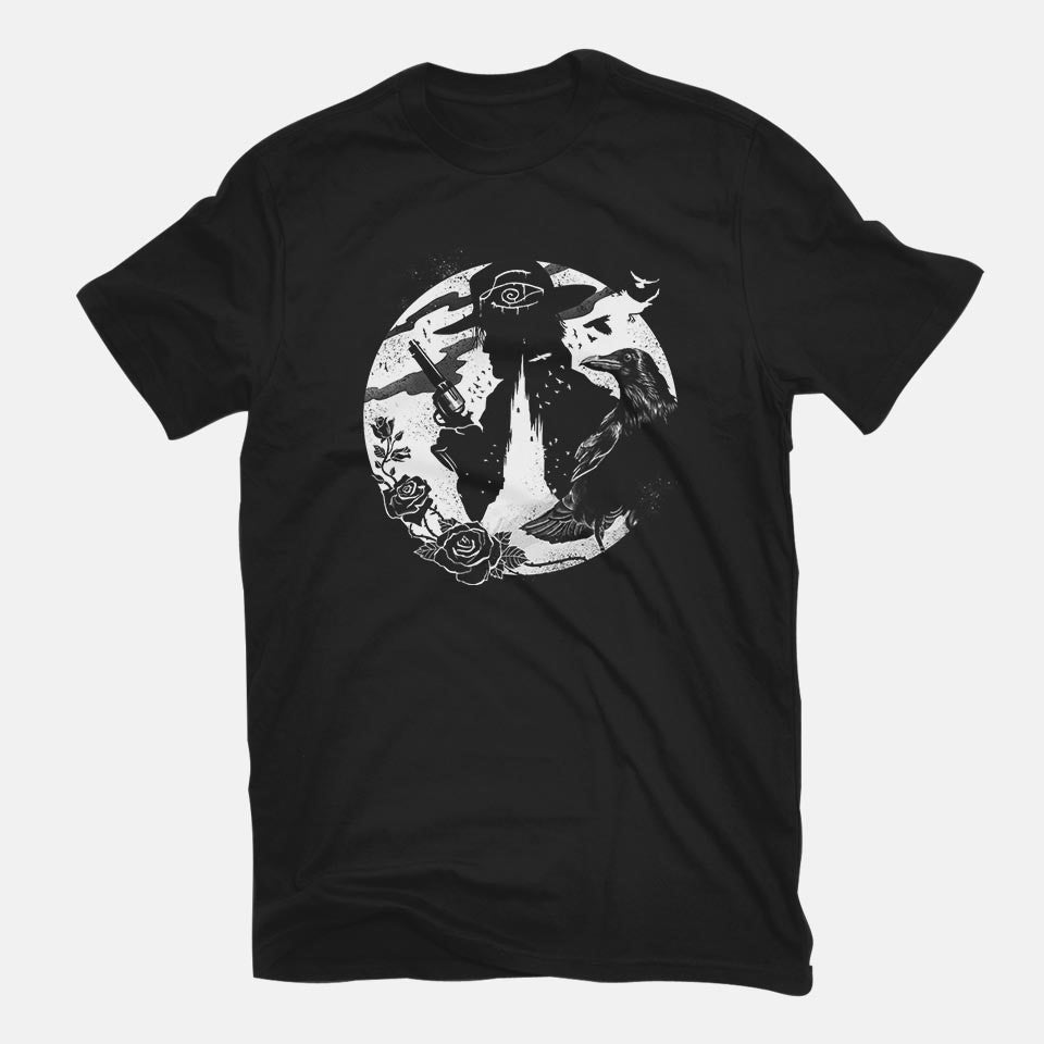 I Shoot With My Mind – Horror Graphic T-Shirt
