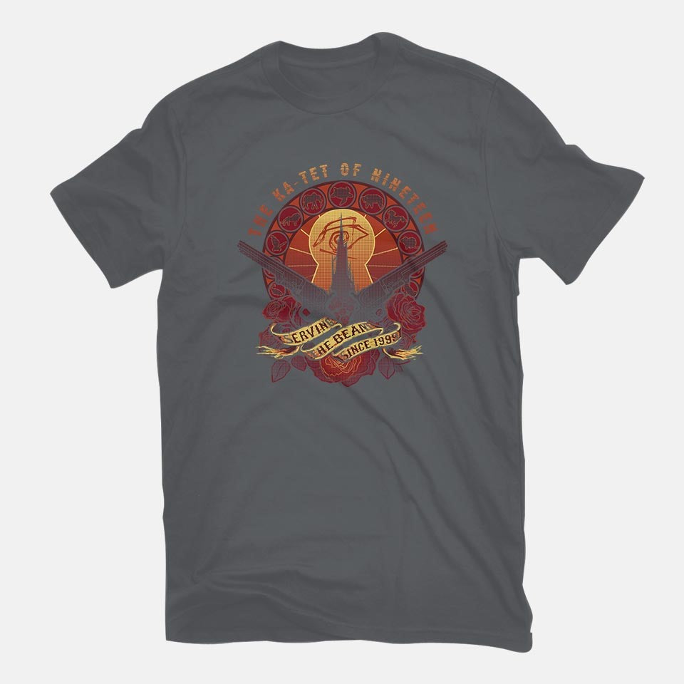 All Things Serve the Beam – Horror Graphic T-Shirt