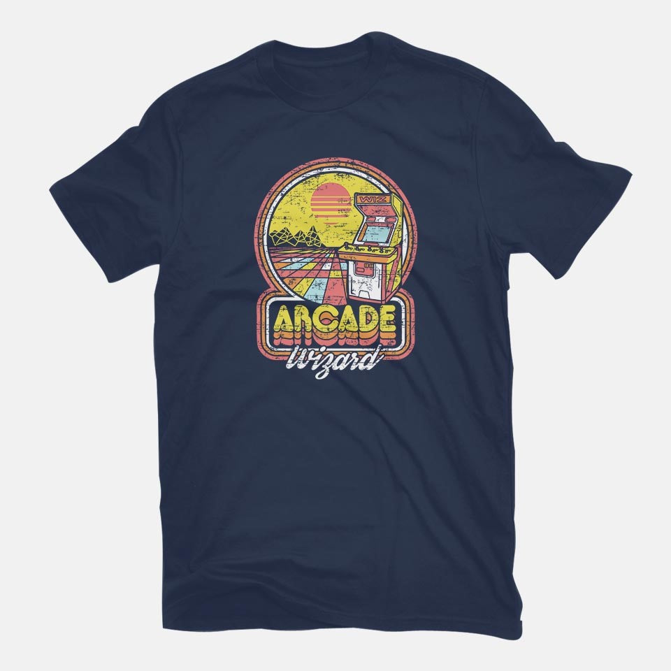 Arcade Wizardry – Gaming Graphic T-Shirt