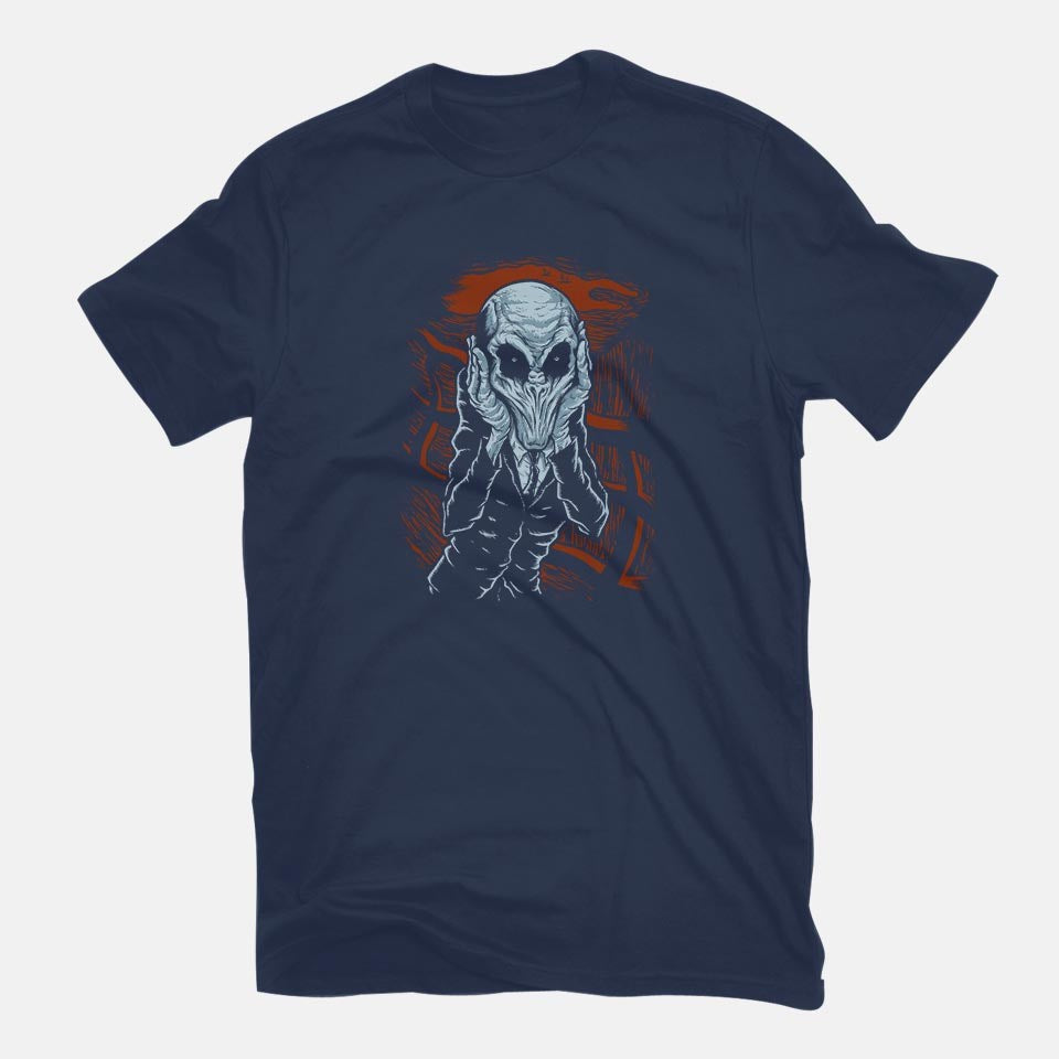 A Scream of Silence – Sci-Fi Graphic T-Shirt
