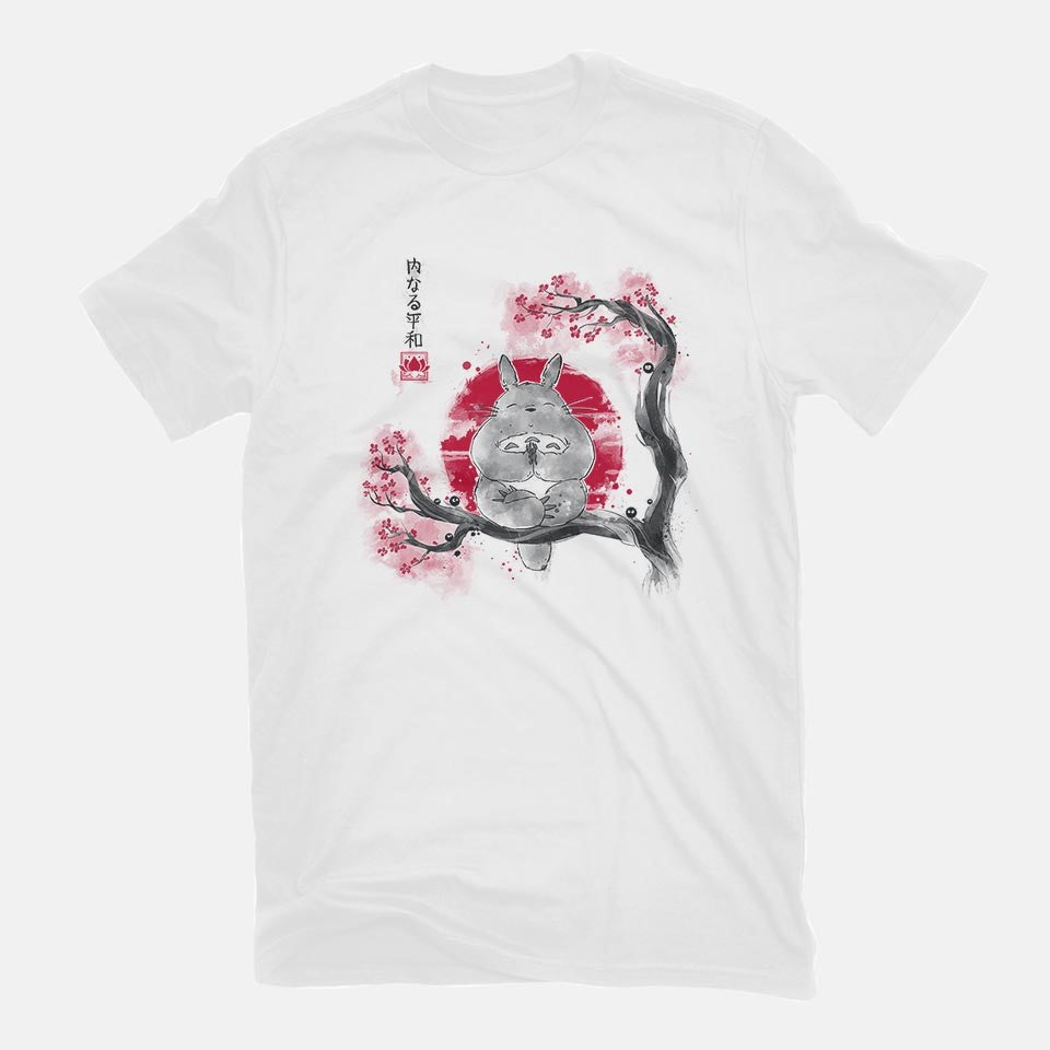 Inner Peace Sumi-e – Anime Graphic T-Shirt