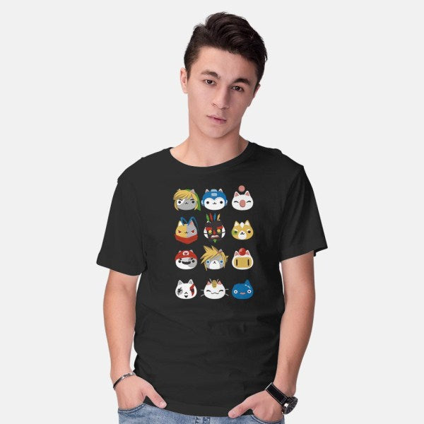 Gamer Cats – Cat Graphic T-Shirt