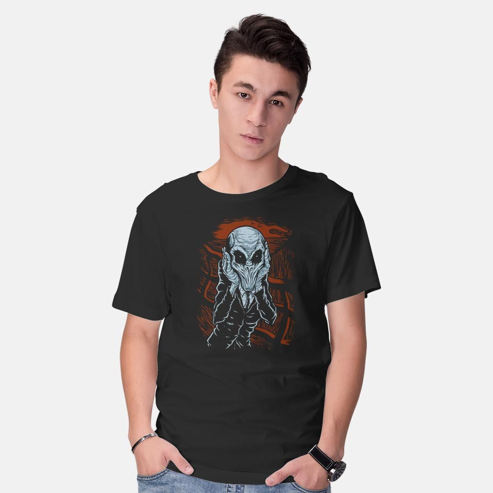 A Scream of Silence – Sci-Fi Graphic T-Shirt