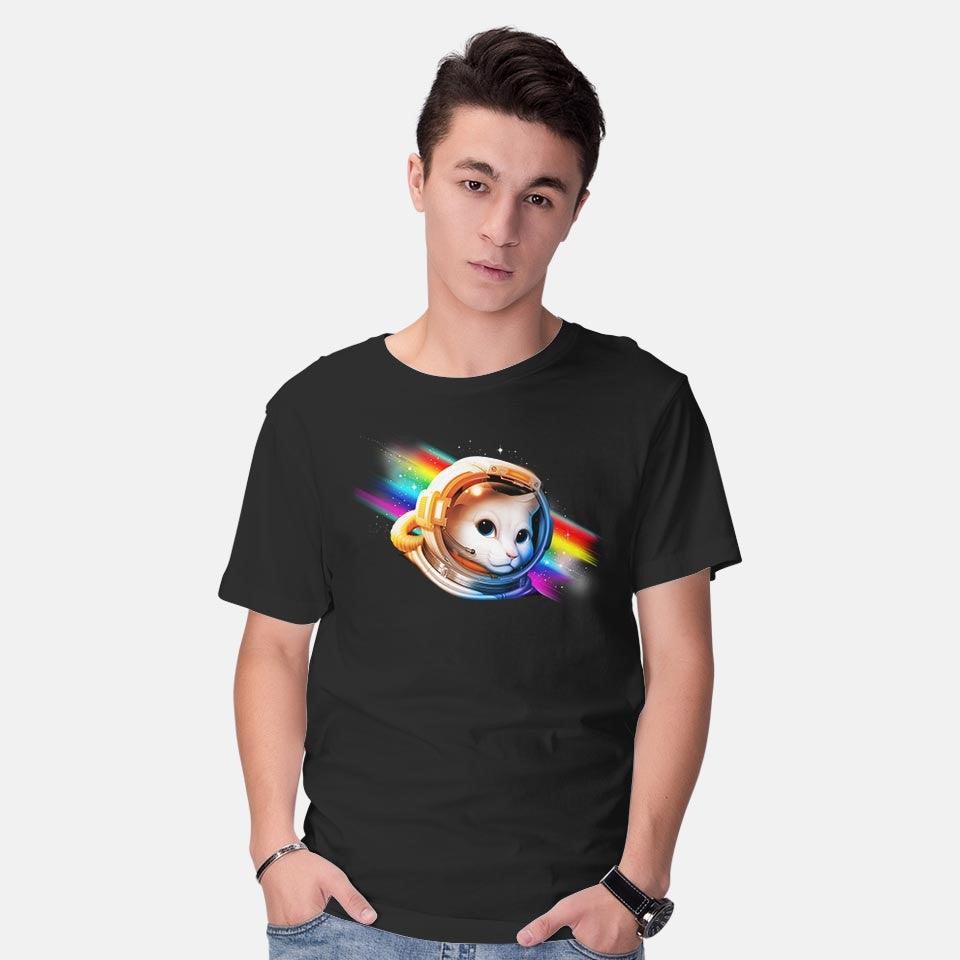 Interstellar Cat – Cat Graphic T-Shirt