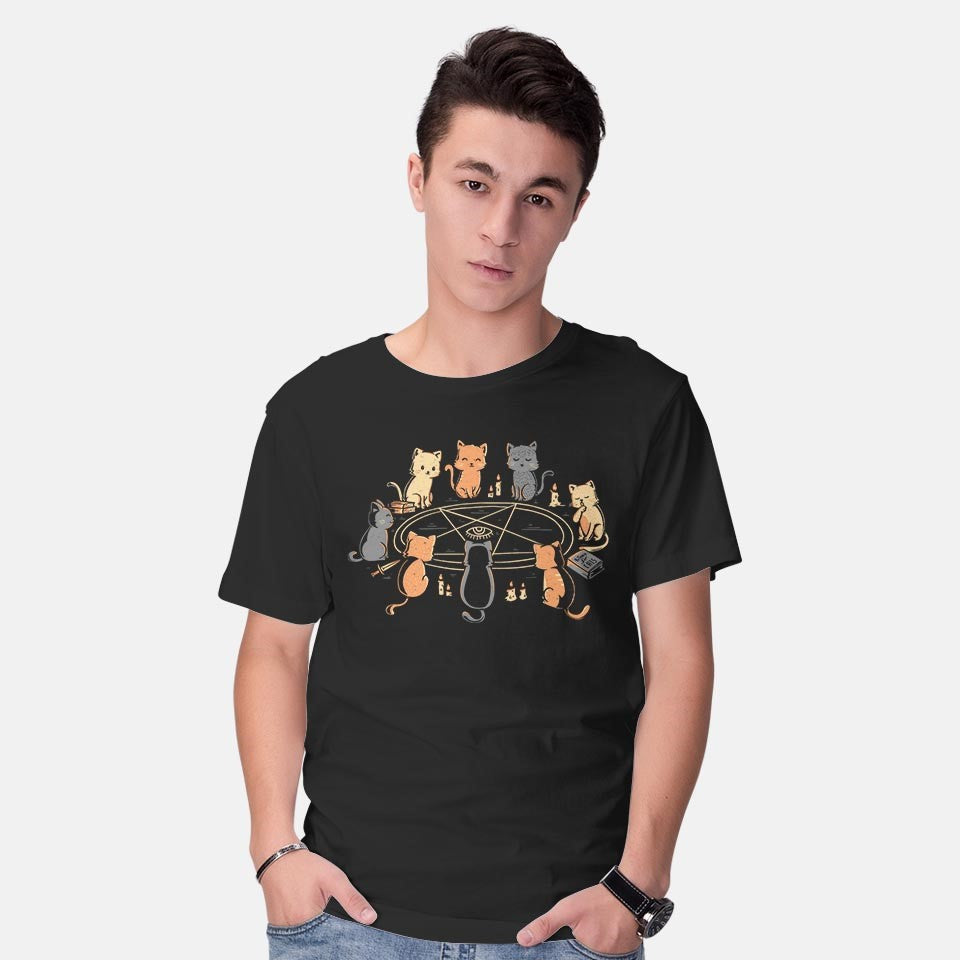 Dark Meowgic – Cat Graphic T-Shirt