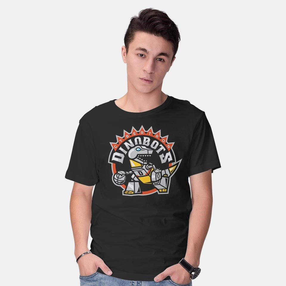 Dino Basketball – Sci-Fi Graphic T-Shirt
