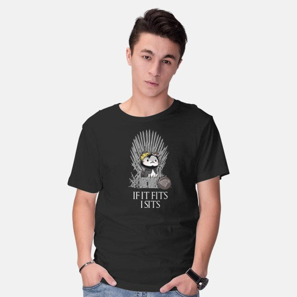 Game of Sits – Cat Graphic T-Shirt
