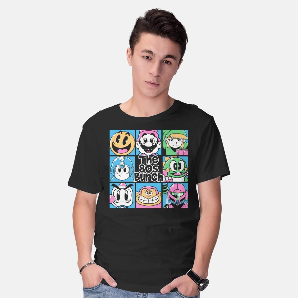 The 80s Bunch – Gaming Graphic T-Shirt