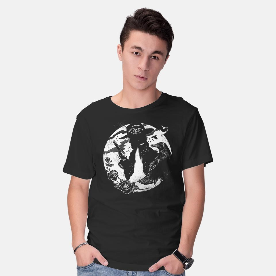 I Shoot With My Mind – Horror Graphic T-Shirt