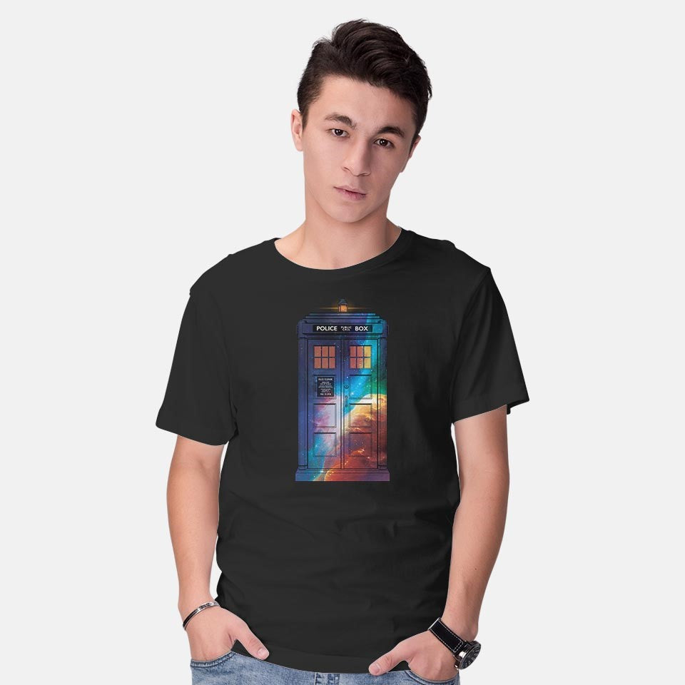 In Space and Time – Sci-Fi Graphic T-Shirt