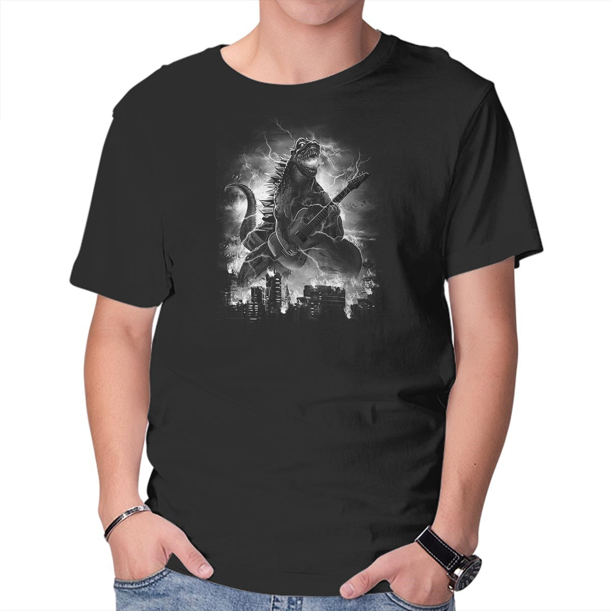 Rockzilla – Music Graphic T-Shirt