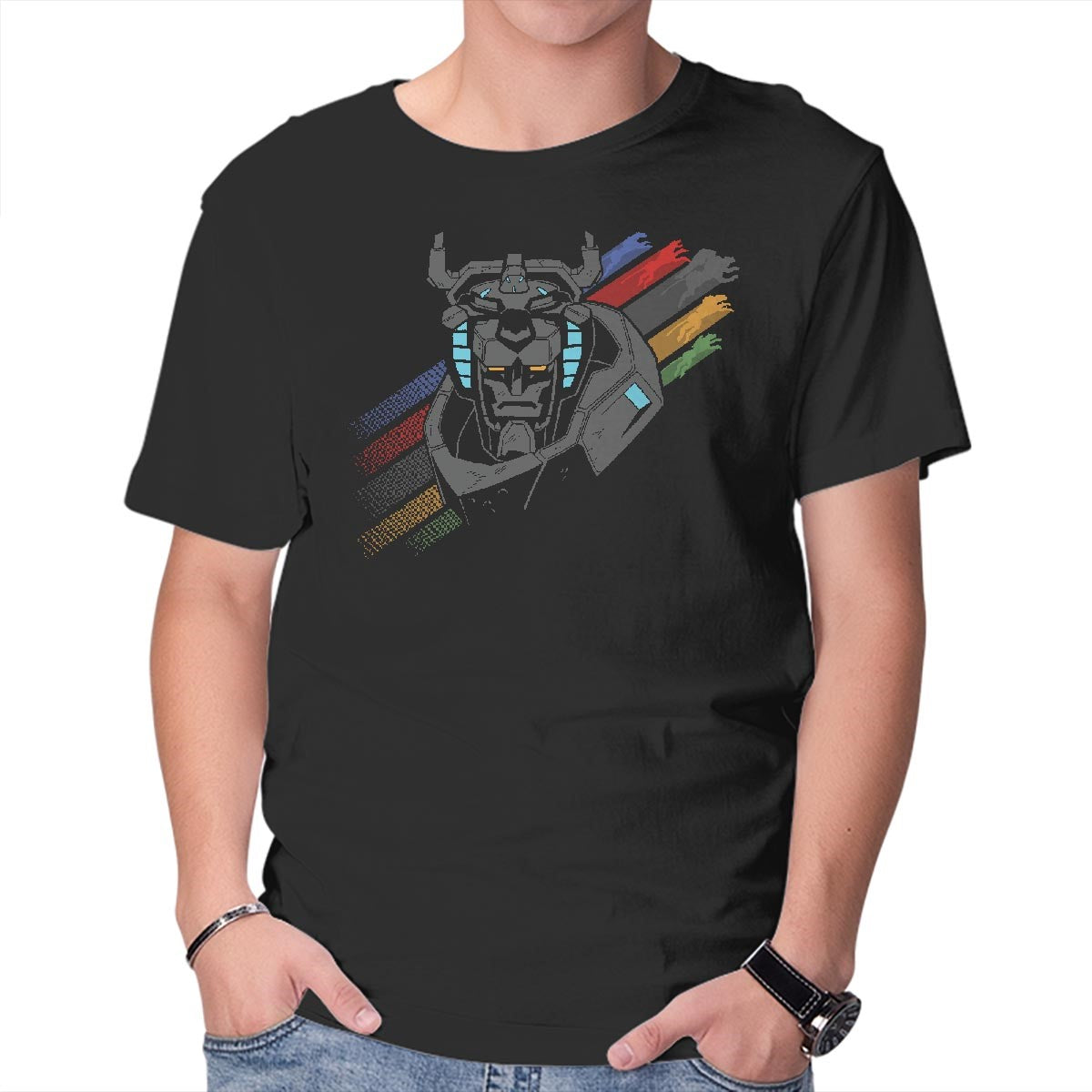 Defender – Sci-Fi Graphic T-Shirt