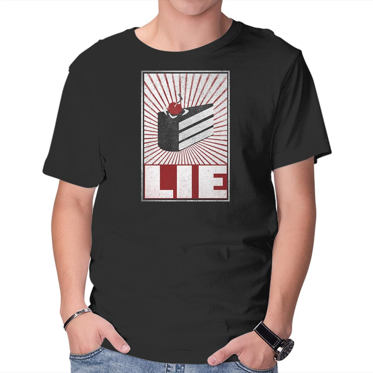 Error 404: Cake not found! – Gaming Graphic T-Shirt