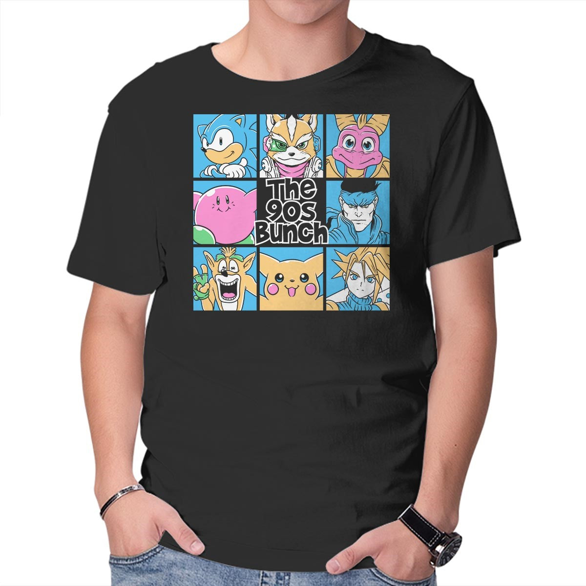 The 90s Bunch – Gaming Graphic T-Shirt